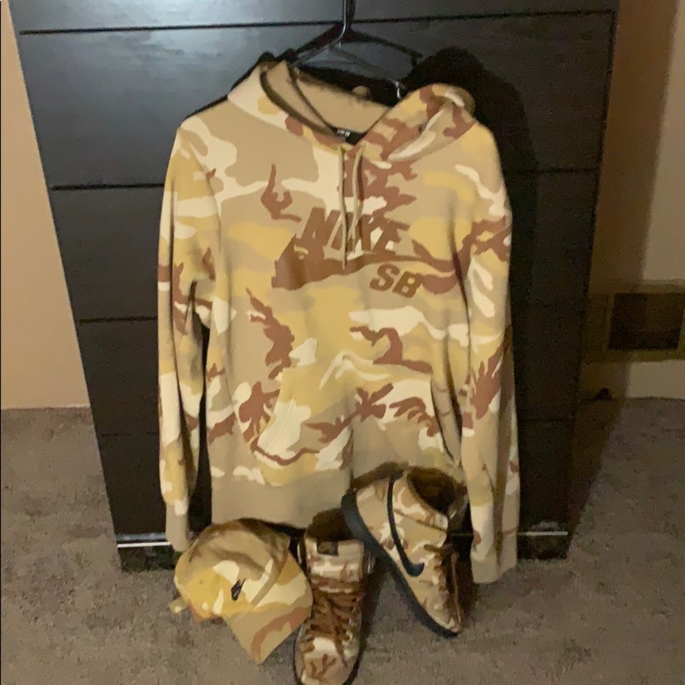 🔥 Nike DUNK SB Desert Camo set 🔥